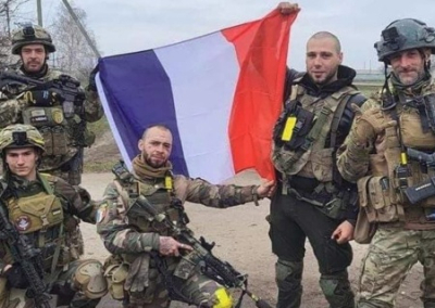 Французские наемники воюют в рядах Вооружённых сил Украины