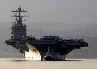 Крейсер США «дружественным огнем» сбил свой истребитель