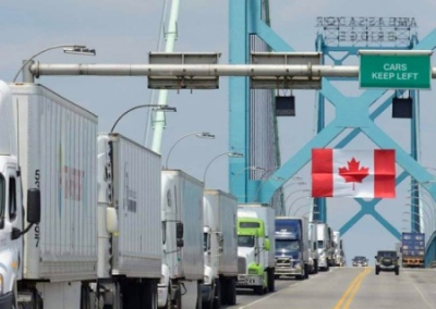 Трюдо пригрозил Трампу ответом на американские пошлины в 25% на все товары