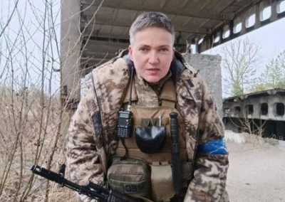 Военкоры сообщают о ликвидации экс-депутата, боевика ВСУ Надежды Савченко