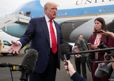 Трамп призвал Европу избавиться от мигрантов и ветрогенераторов