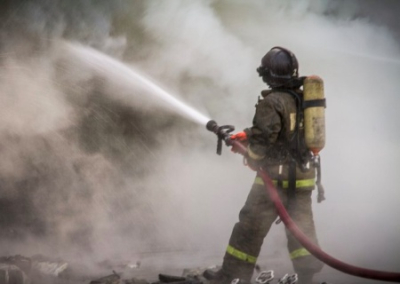 Под Москвой загорелся дом из-за атаки БПЛА