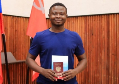 Участник СВО из Африки получил российское гражданство