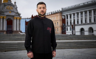 24 августа – День траура  по Украине с Зеленским в погребальной сорочке