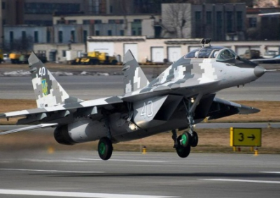 При посадке МиГ-29 погиб один из «призраков Киева»