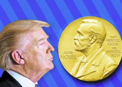 Белый дом продвигает Трампа на Нобелевскую премию мира