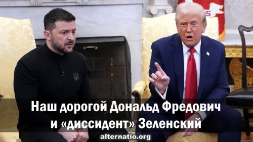 Наш дорогой Дональд Фредович и «диссидент» Зеленский