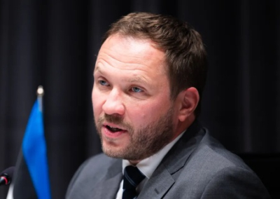 Глава МИД Эстонии не смог объяснить введение санкций против России и их отсутствие в отношении Израиля