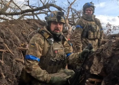 Режиссёр Сенцов дослужился до командира батальона в составе 47-й отдельной мехбригады «Магура»