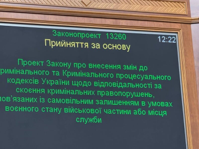 До 10 лет тюрьмы за побег с фронта. На Украине возобновляется уголовная ответственность за СОЧ и дезертирство