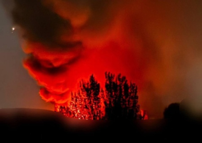 Днепропетровск в огне и масштабном дыму. Жителей оповещают о химической опасности