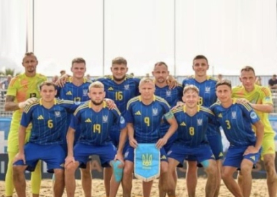 Мужская сборная Украины по пляжному футболу отказалась играть с белорусами за бронзу в Евролиге
