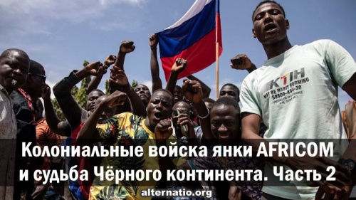 Колониальные войска янки AFRICOM и судьба Чёрного континента. Часть 2