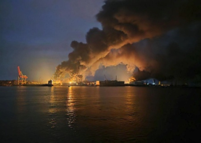 «Герани» погрузили во тьму Ильичевск Одесской области