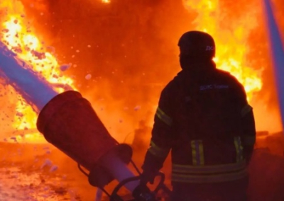 Львов, Чернигов в дыму. По всей Украине начались экстренные отключения света