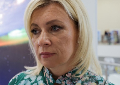 Захарова: Зеленский убивает украинцев по указанию кураторов из Евросоюза для освобождения территории