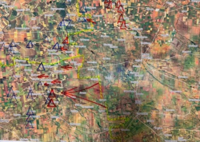 Командующим штурмовыми войсками Манько «засветил» штабные карты