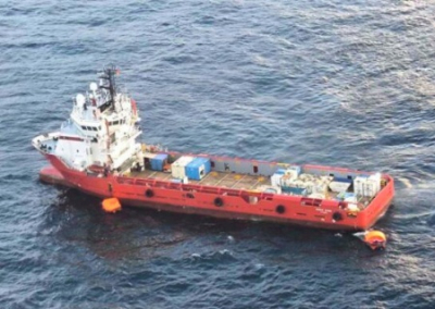 В Чёрном море затонуло грузовое судно с украинским экипажем