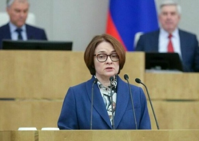 Набиуллина не видит спада в российской экономике