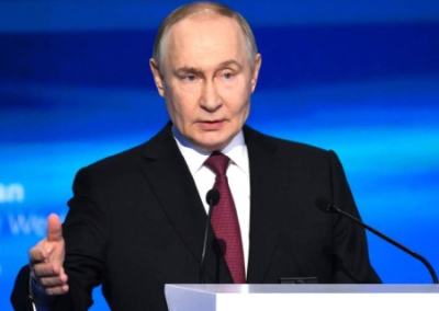 Путин обвинил западные элиты в разрушении энергетической архитектуры