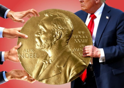 Президент РФ констатировал утрату авторитета Нобелевской премии и похвалил Трампа за мирные инициативы