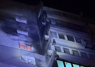 Украина запустила по регионам России несколько сотен боевых дронов. В Донецке повреждена школа, в Новороссийске нефтебаза