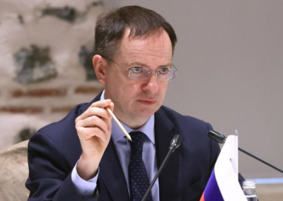 Мединский рассказал Каллас, как Россия «нападала» на страны Запада на своей территории