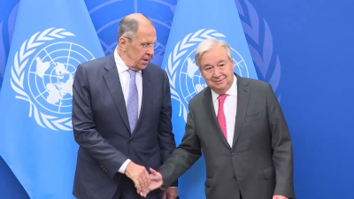 Лавров назвал позорищем поведение генсека ООН Гутерриша