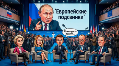 Кремль представил официальный перевод выражения Путина о «подсвинках»