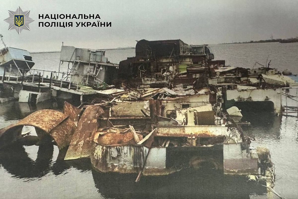 Сотрудник Минобороны Украины выдавал военные корабли за металлолом и продавал их