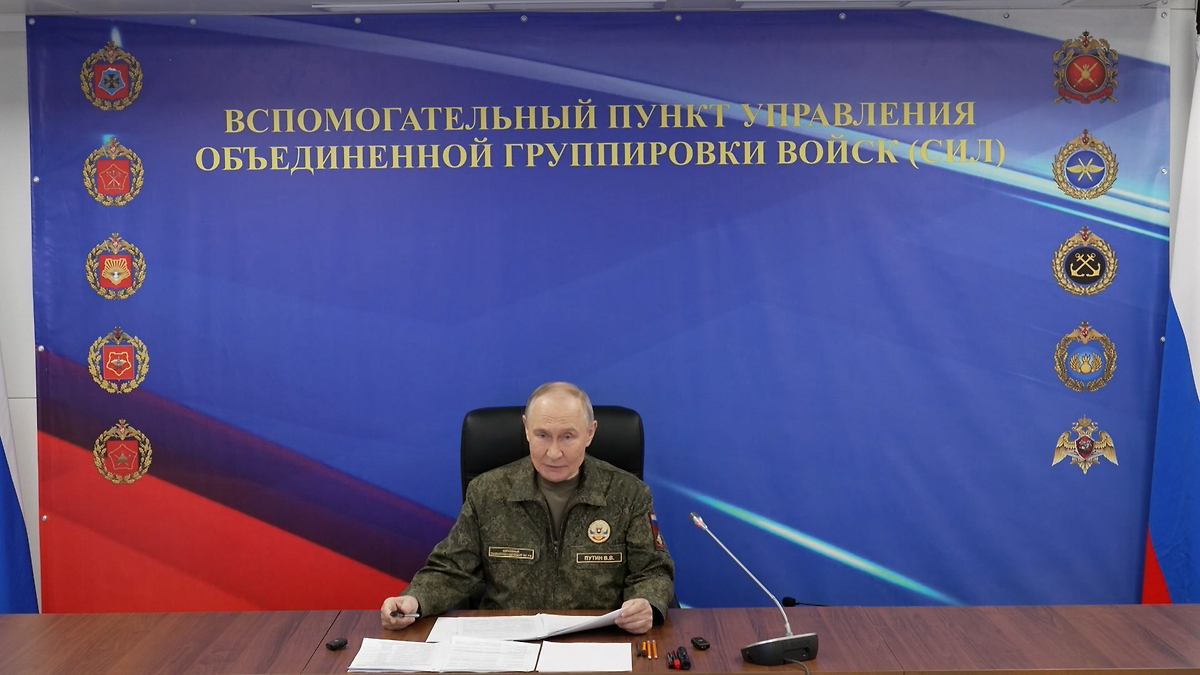 Освободившие Димитров военные вышли на связь с Путиным