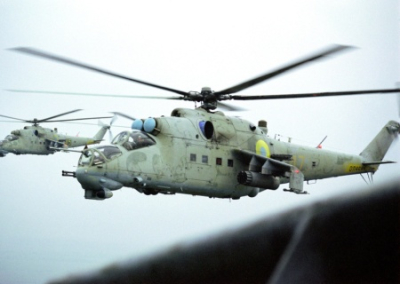 БПЛА «Герань-2» уничтожил украинский вертолет Ми-24 вместе с экипажем