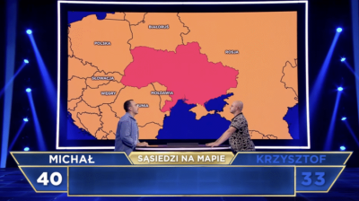 В Польше по ТВ показали карту Украины без Крыма