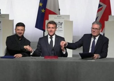 Первый шаг к западному присутствию: Украина, Франция и Британия подписали «Парижскую декларацию»