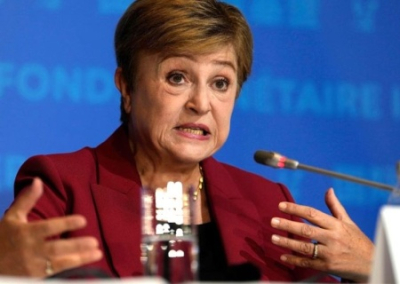 Кристалина Георгиева призвала жителей Украины рычать по утрам