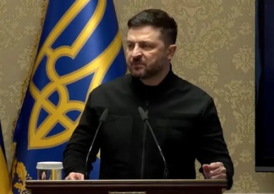 Украина ни при каких обстоятельствах не отдаст свою территорию России — Зеленский