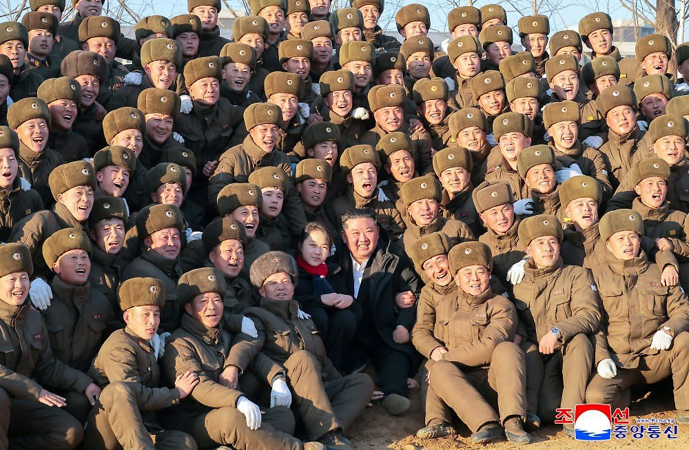 Ким Чен Ын посетил стройку музея в честь участников СВО из Северной Кореи. Фото © ЦТАК