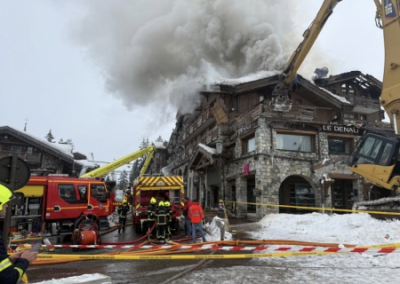 Бутик «Рандеву» сгорел, отдых Галкина сорван: в Куршевеле огонь уничтожил элитный отель украинских владельцев