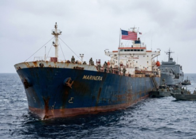 Российские моряки с захваченного США танкера Mariner вернулись домой