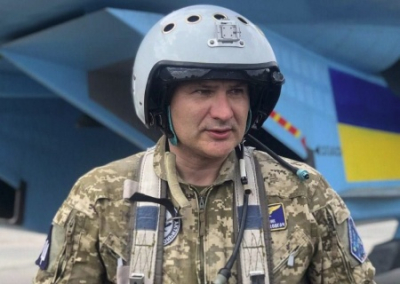 Киев потерял очередной Су-27 и опытного пилота