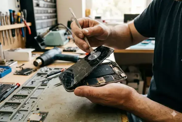 Когда паутина на стекле не к добру: честный разговор о ремонте дисплеев