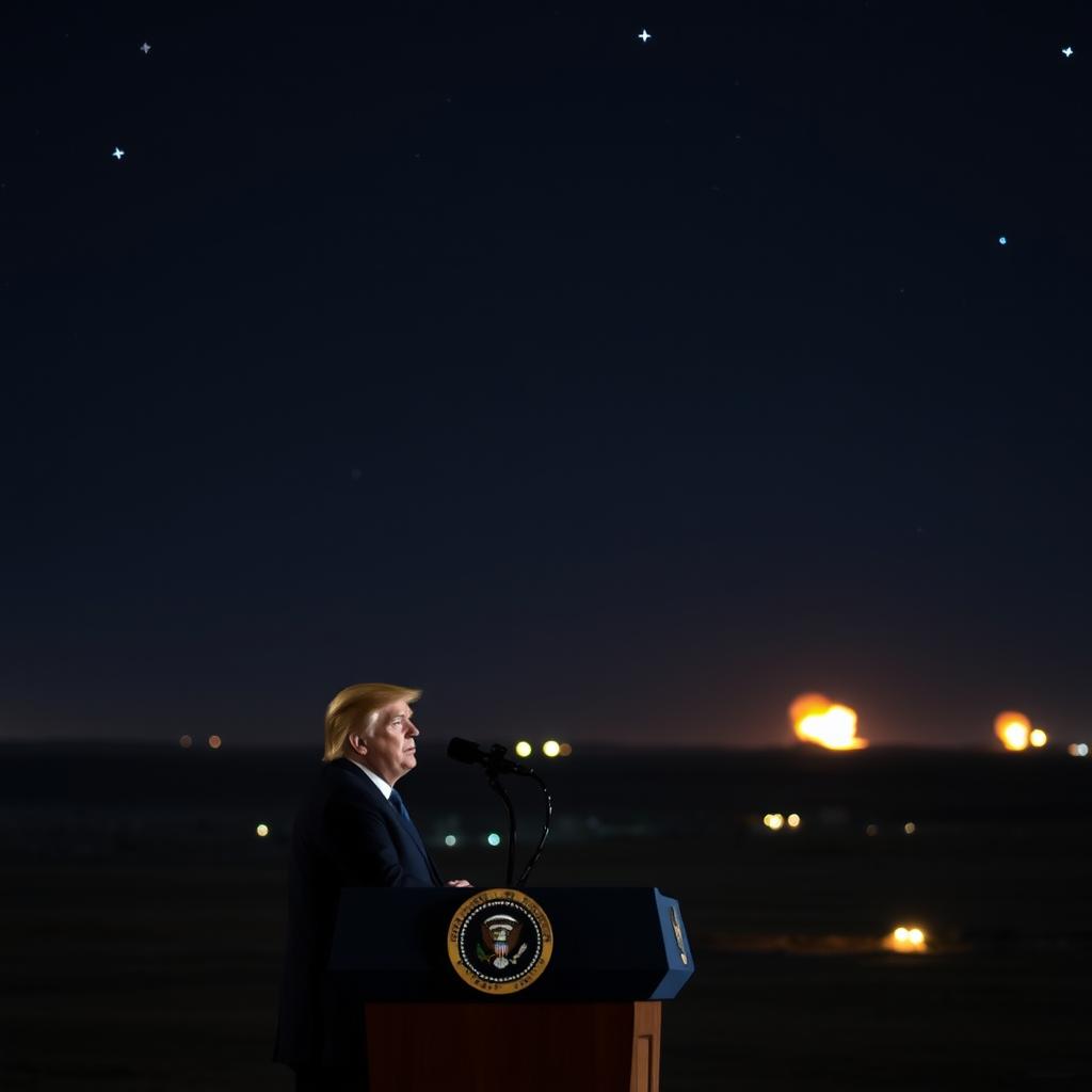 Трамп анонсировал очень сильный удар по Ирану во время начала чемпионата мира