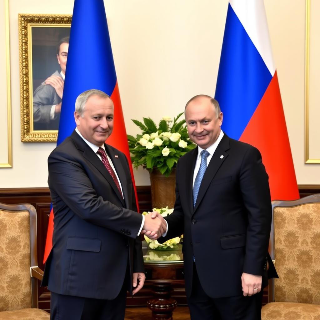 Лукашенко поздравил Путина с Днём России