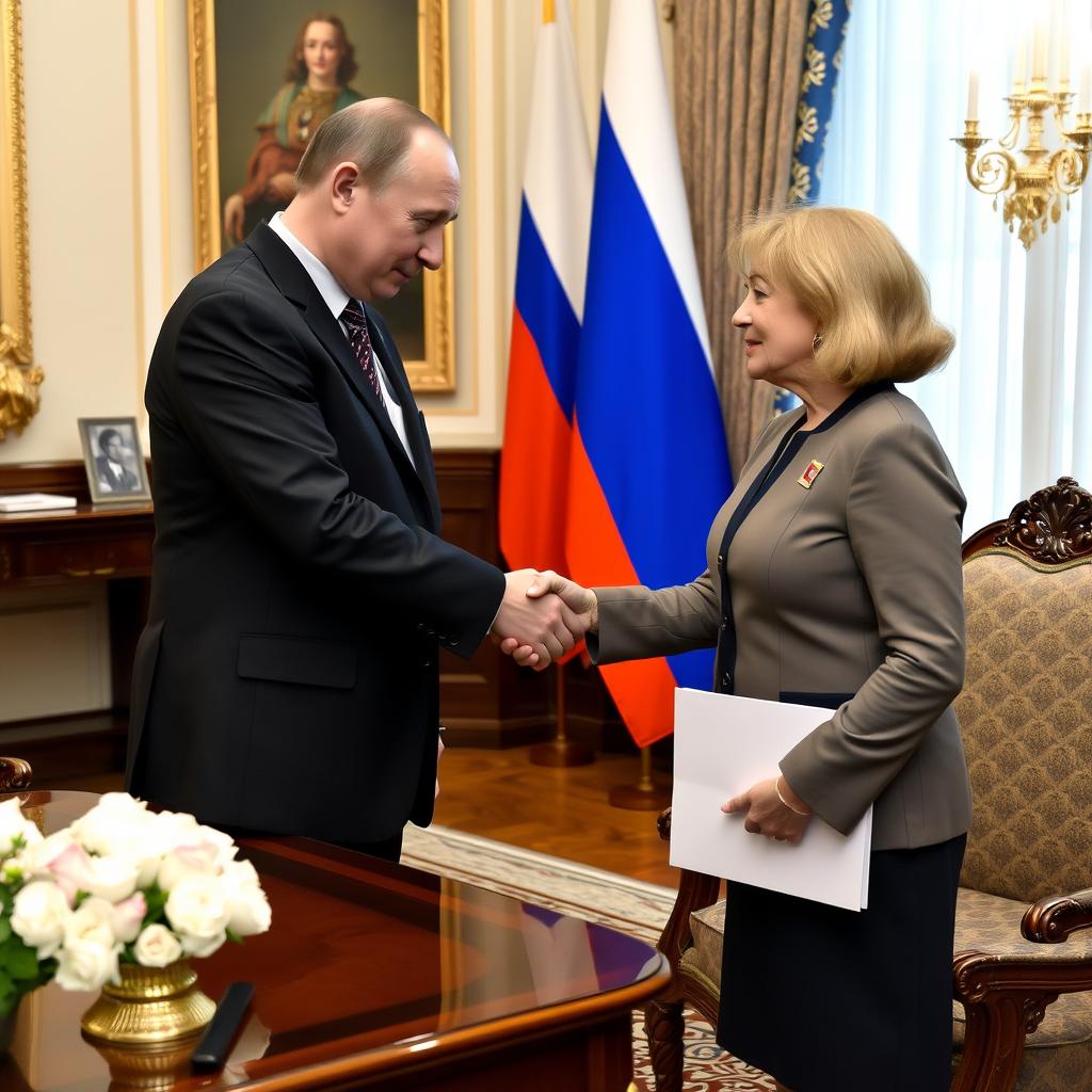 Путин назвал работу Москальковой примером служения людям и Отечеству