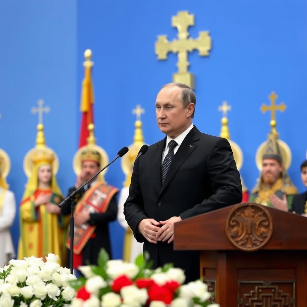 Путин: Господь Бог всегда с Россией