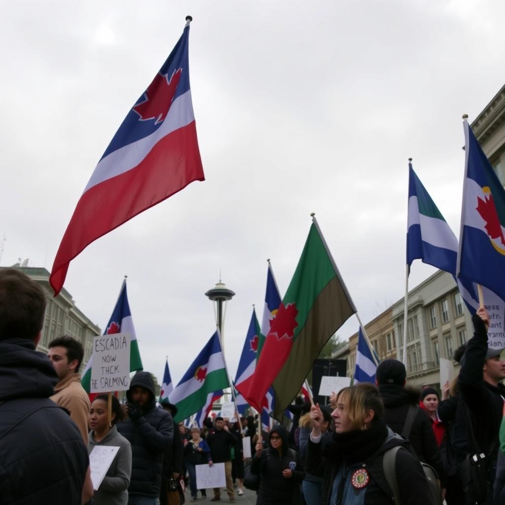 В ряде регионов США и Канады усиливаются сепаратистские движения
