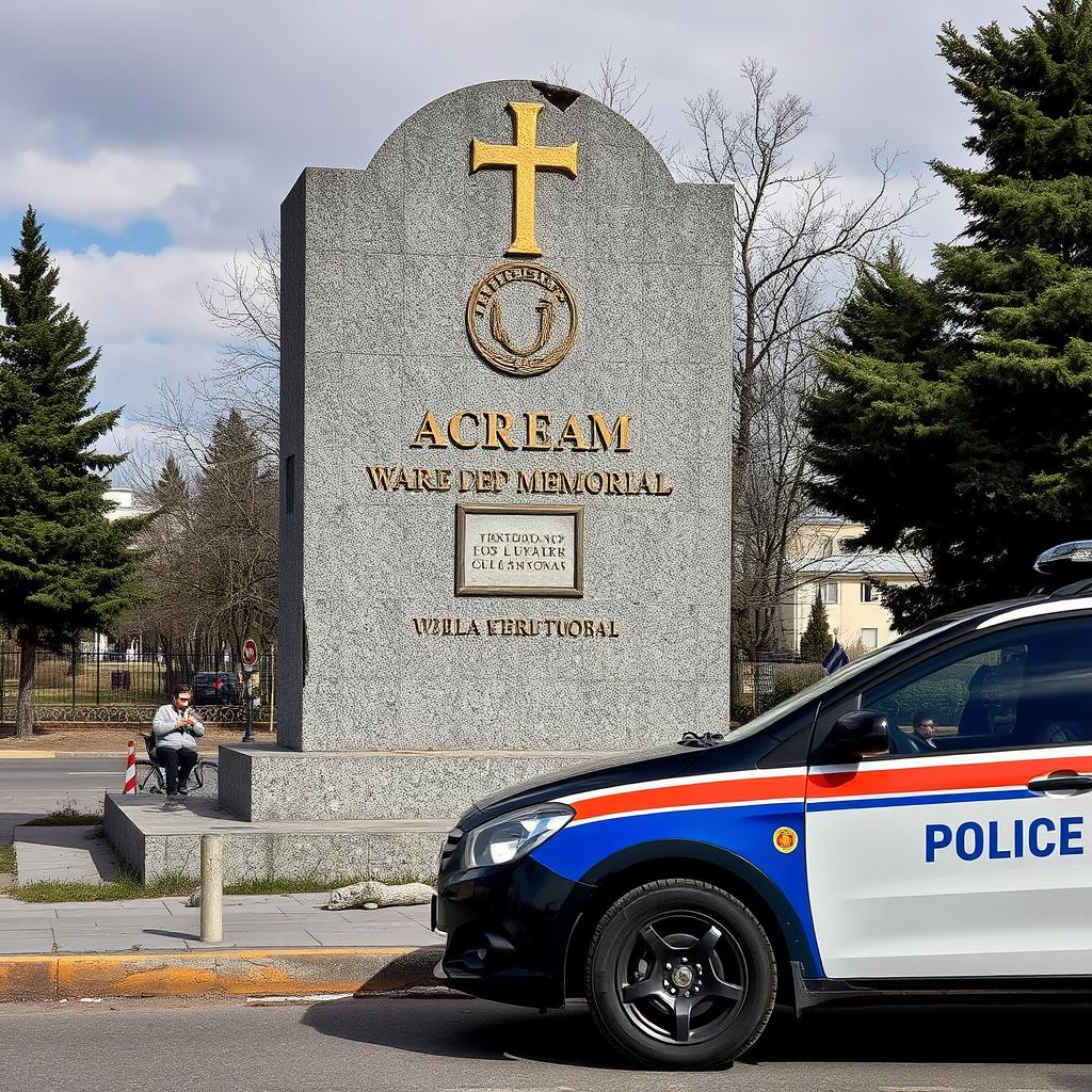 В Армении задержали вандала, осквернившего мемориал ВОВ «Мать Армения»