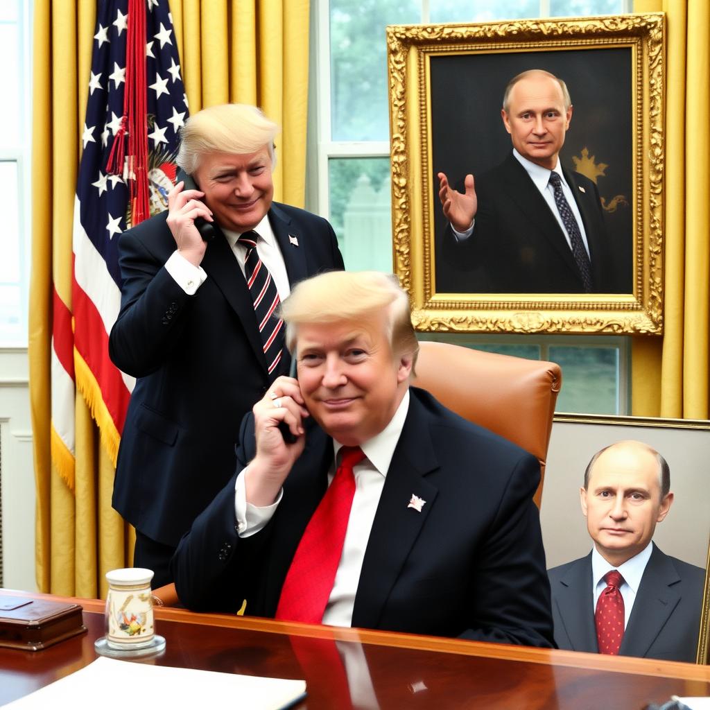 Трамп в беседе с Путиным пошутил, что число 80 ему не симпатично из-за энергии