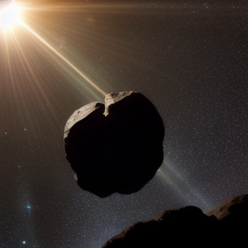 NASA изучило астероид в форме арахиса с нестабильным вращением