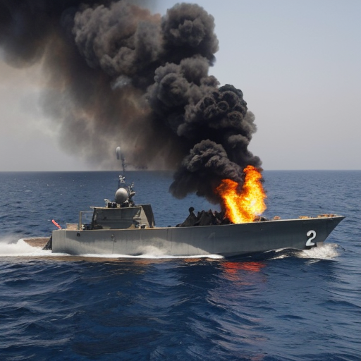 Конец рейса: В Чёрном море поражён катер, перевозивший военные грузы для ВСУ